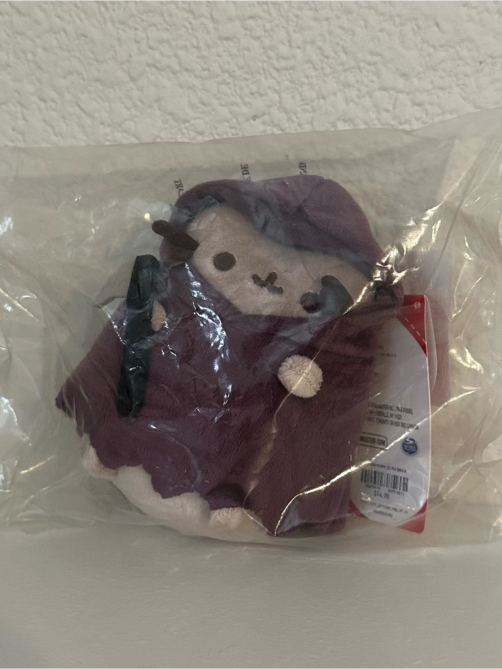 Pusheen grim reaper plush